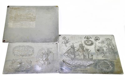 Lot 1041 - Three unusual 19th century polished steel...