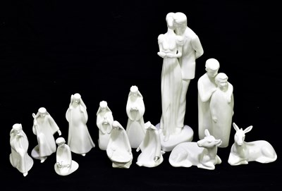 Lot 1277 - ROYAL DOULTON; a collection of figures from...