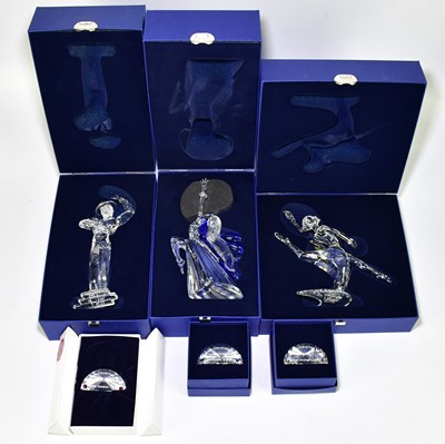 Lot 1213 - SWAROVSKI; three figures produced for the...