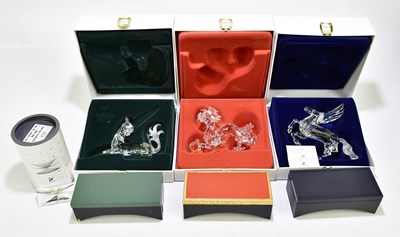 Lot 1214 - SWAROVSKI; three figures produced for The...