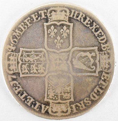 Lot 921 - A George II Lima silver half crown 1747,...
