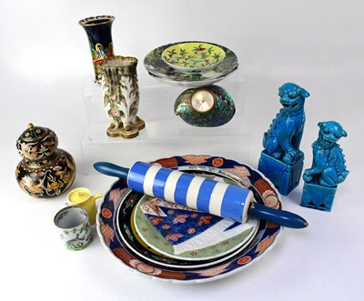 Lot 330 - A group of various sized Oriental plates, to...