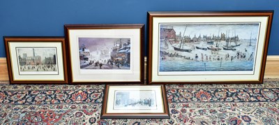 Lot 674 - LAURENCE STEPHEN LOWRY RBA RA (1887-1976); a...
