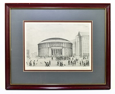 Lot 676 - LAURENCE STEPHEN LOWRY RBA RA (1887-1976); a...