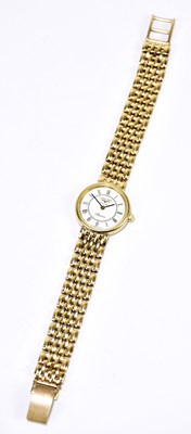 Lot 1653 - LONGINES; a lady's vintage 'Presence' quartz...