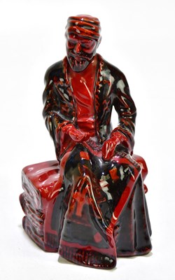 Lot 1374 - ROYAL DOULTON; a flambe figure 'The Carpet...