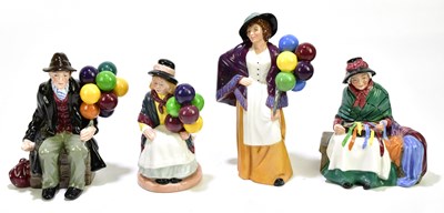 Lot 1395 - ROYAL DOULTON: four figures comprising 'The...