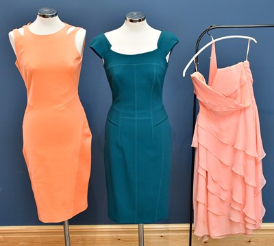 Lot 779 - TOM BOWKER FOR COTERIE; a short peach...