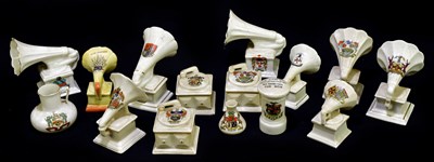Lot 1697 - A small collection of crested ware, mainly...