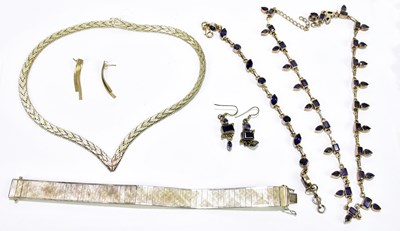 Lot 578 - SWAROVSKI; a signed shaped crystal pendant...