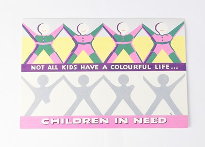 Lot 555 - BERNIE TAUPIN; a postcard bearing the...