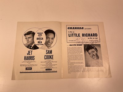 Lot 2098 - LITTLE RICHARD, SAM COOKE AND JET HARRIS; a...