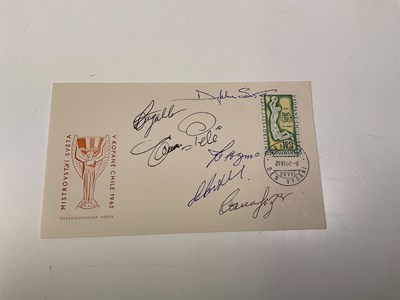 Lot 2344 - BRAZIL 1962; a first day cover bearing several...