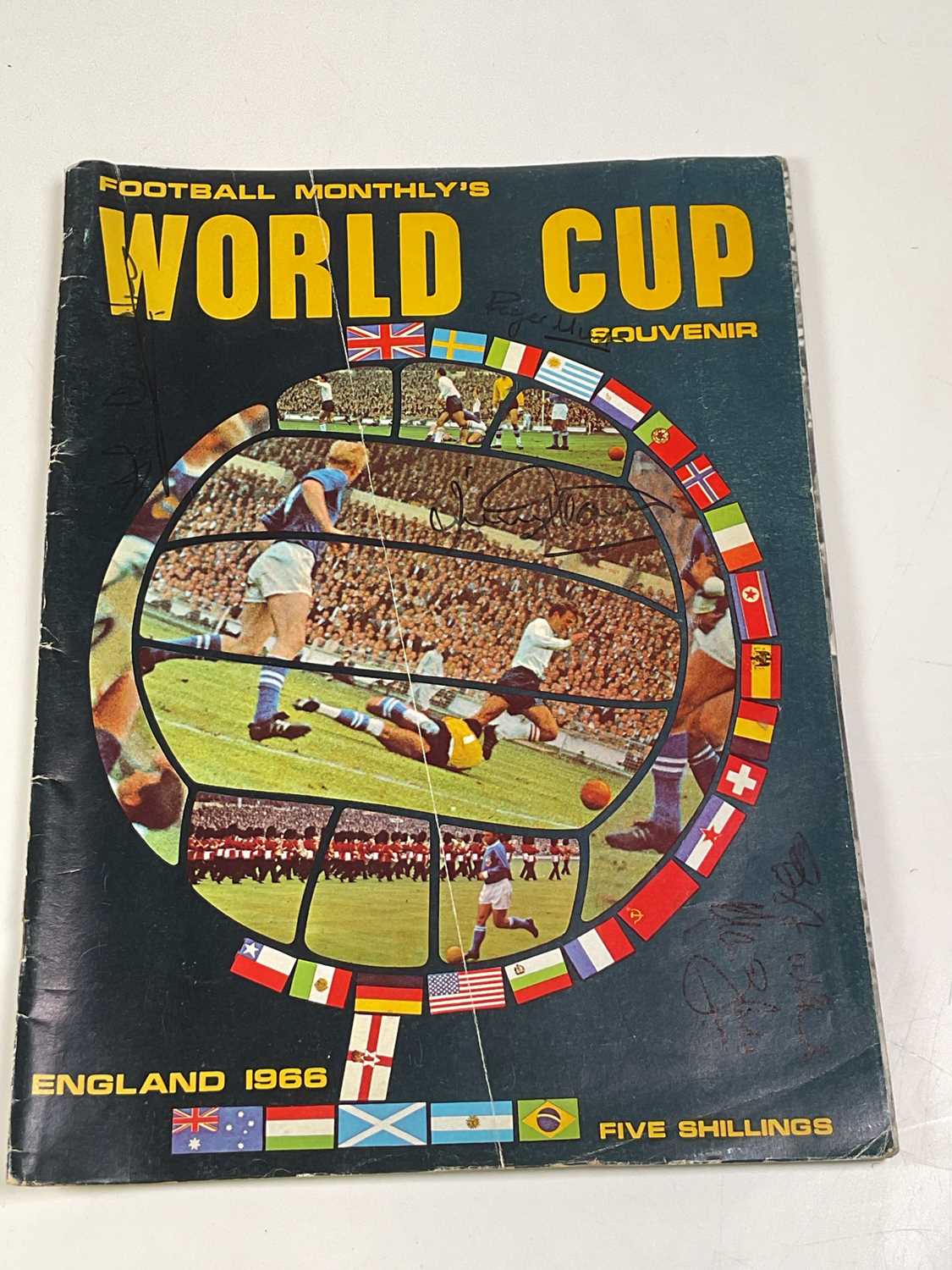 Lot 2329 - ENGLAND WORLD CUP WINNERS 1966; a Football...
