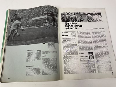 Lot 2329 - ENGLAND WORLD CUP WINNERS 1966; a Football...