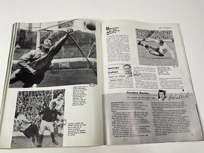 Lot 2329 - ENGLAND WORLD CUP WINNERS 1966; a Football...