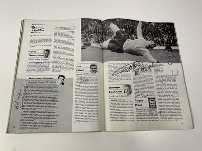 Lot 2329 - ENGLAND WORLD CUP WINNERS 1966; a Football...