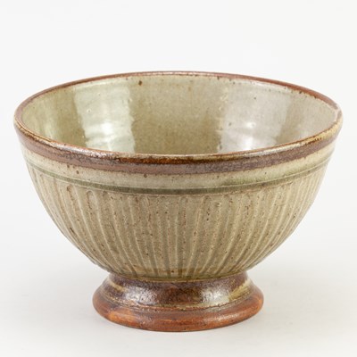 Lot 669 - RICHARD BATTERHAM (1936-2021); a fluted...