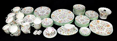 Lot 837 - MINTON; a one hundred and eleven piece part...