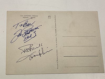 Lot 2187 - DOCTOR WHO; a postcard bearing the twin...