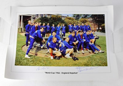 Lot 513 - ENGLAND WORLD CUP WINNERS 1966; a small rolled...