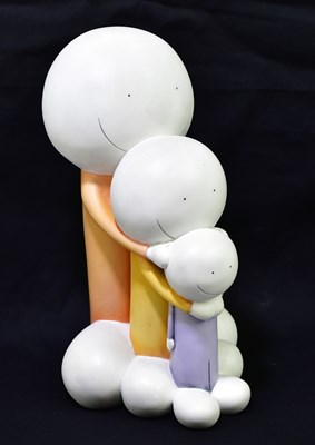 Lot 1172 - DOUG HYDE (born 1972); cast colour sculpture, '...