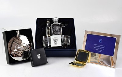 Lot 542 - A group of football related memorabilia...