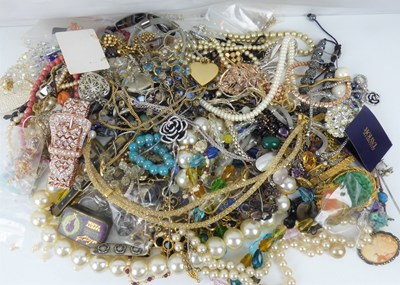 Lot 878 - Various mixed vintage and modern costume jewellery