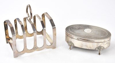 Lot 1133 - VINERS LTD; a George VI hallmarked silver...