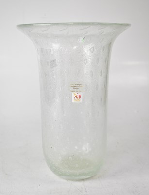 Lot 307 - GAMBARO & POGGI FOR MURANO; a clear controlled...