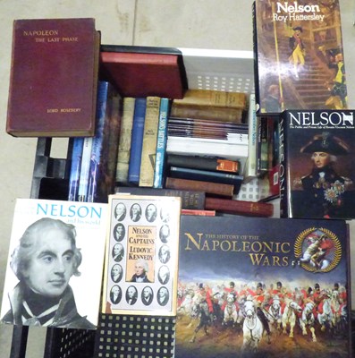 Lot 586 - Various books relating to Horatio Viscount Nelson