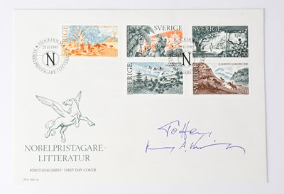 Lot 644 - HENRY KISSINGER; a first day cover bearing his...