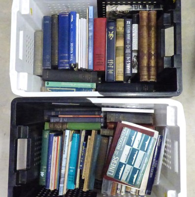 Lot 568 - A quantity of Royal Navy, seafaring and boat related books