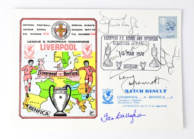 Lot 467 - LIVERPOOL FOOTBALL CLUB; a Liverpool v Benfica...
