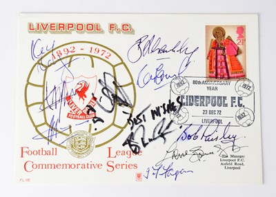Lot 463 - LIVERPOOL FOOTBALL CLUB; a commemorative...