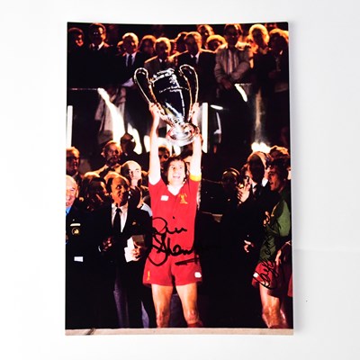 Lot 474 - A colour photograph bearing the signature of...