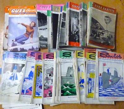 Lot 548 - A group of vintage monthly magazines titled 'Guzz Gazette'