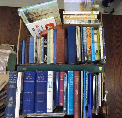 Lot 560 - A quantity of maritime interest books