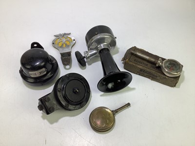 Lot 2010 - A collection of automobilia to include Lucas...