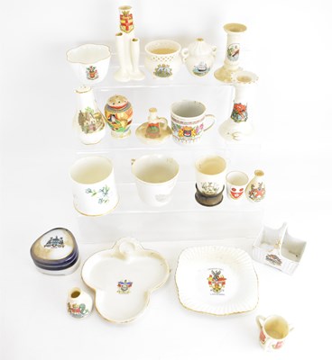 Lot 225 - A large collection of various mixed crested...