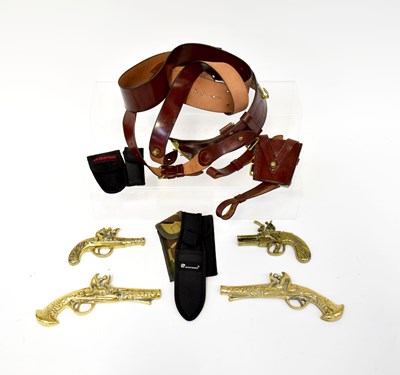 Lot 453 - A Royal Artillery sword holster and belt