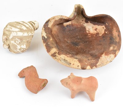 Lot 324 - An Indus Valley and later ceramic artefact...