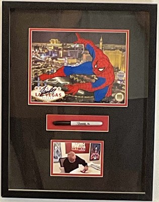 Lot 1913 - STAN LEE 'SPIDER-MAN - LAS VEGAS WITH MARKER';...