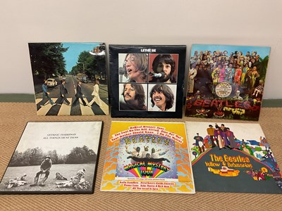 Lot 2105 - A large collection of LP records and singles...