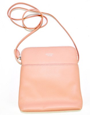 Lot 721 - OSPREY; a unused pink pebbled leather...