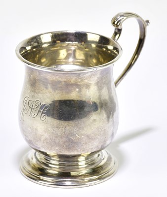 Lot 1301 - RF MOSLEY; a George V hallmarked silver...