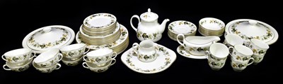 Lot 1653 - ROYAL DOULTON; a 'Larchmont' pattern tea...