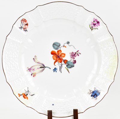 Lot 529 - MEISSEN; a late 18th/early 19th century...