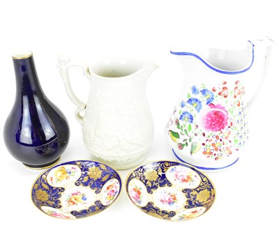 Lot 511 - Various items of 19th century pottery and...