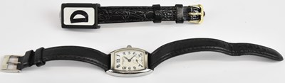 Lot 2903 - FREDERIQUE CONSTANT; a lady's stainless steel...